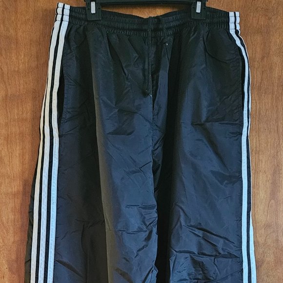 adidas Pants Adidas Joggers Mens Size Xl Black White Athletic